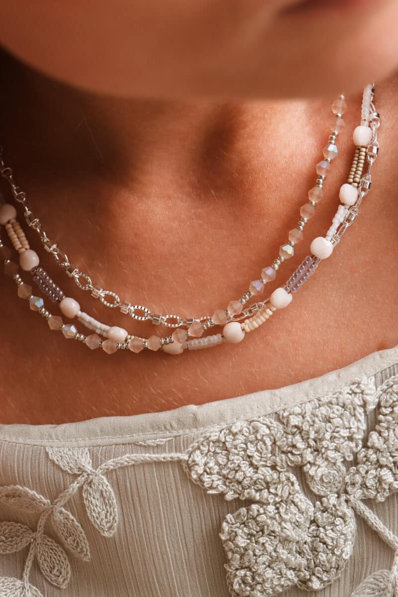 Bella Donna necklace silver