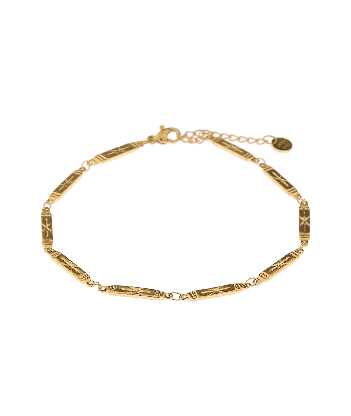 Big Star Anklet Gold