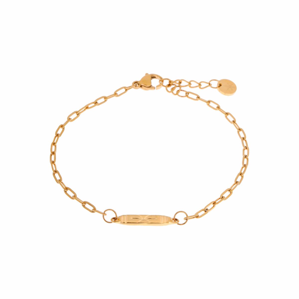 Big star bracelet gold