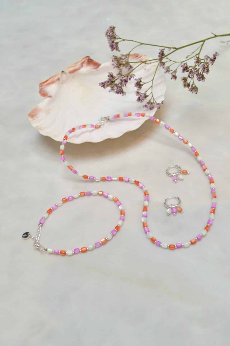 Blossom bracelet silver