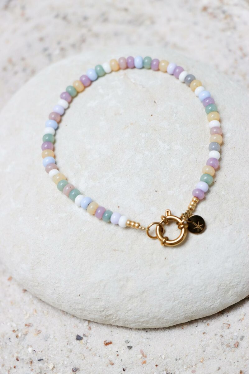 Blue reef bracelet gold