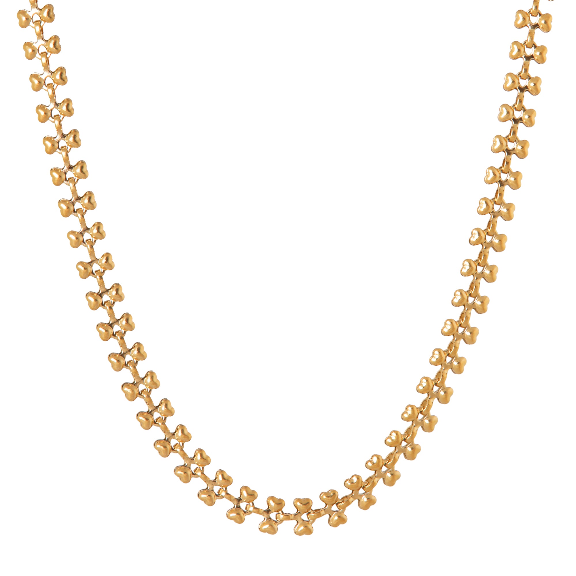 Bowie necklace gold