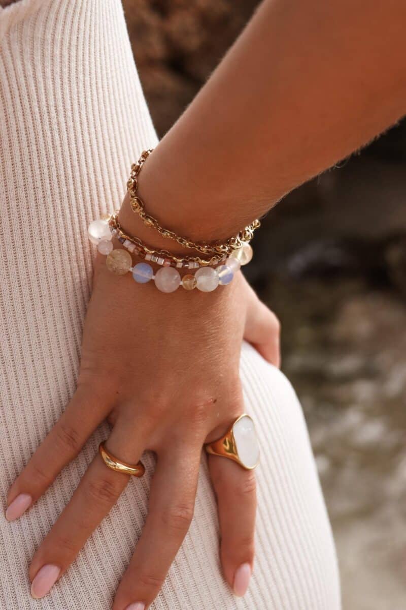 Bubble bracelet gold