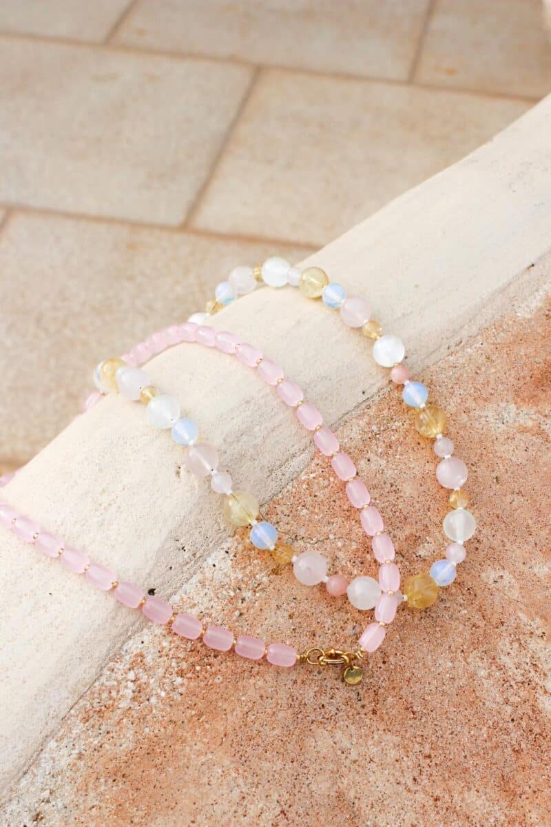 Bubble necklace gold