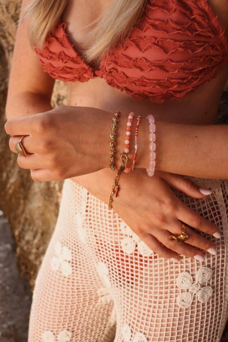 Bubblegum bracelet gold
