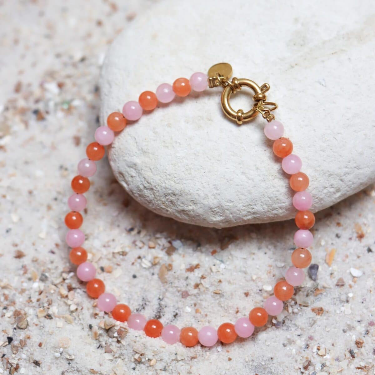 Bubblegum bracelet gold
