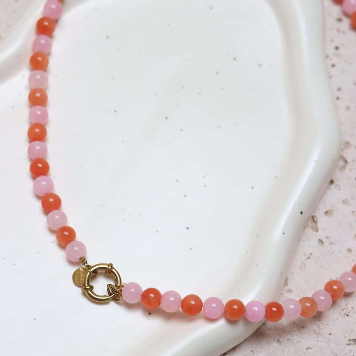 Bubblegum necklace gold