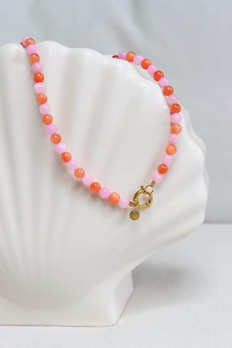 Bubblegum necklace gold