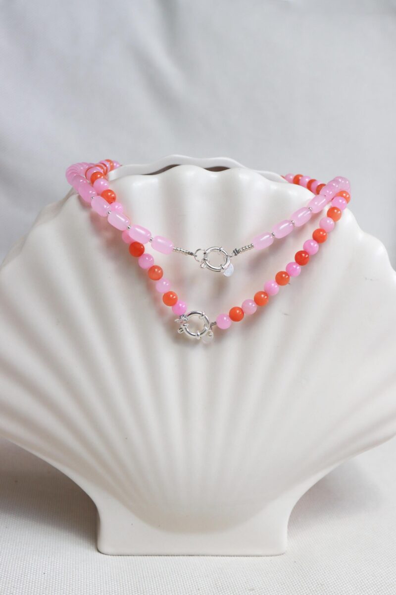 Bubblegum necklace silver