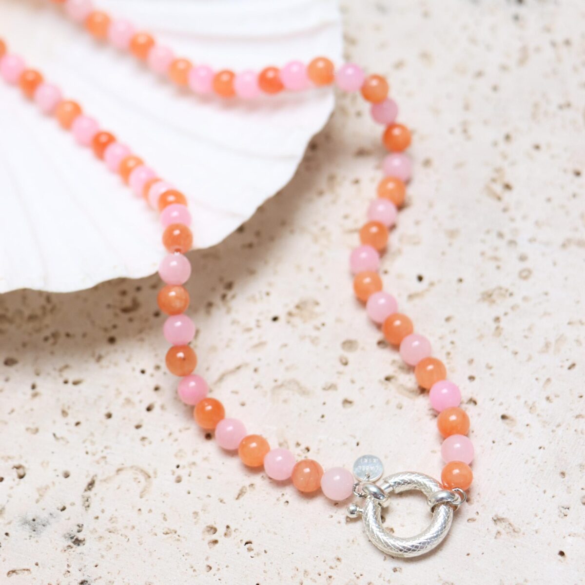 Bubblegum necklace silver