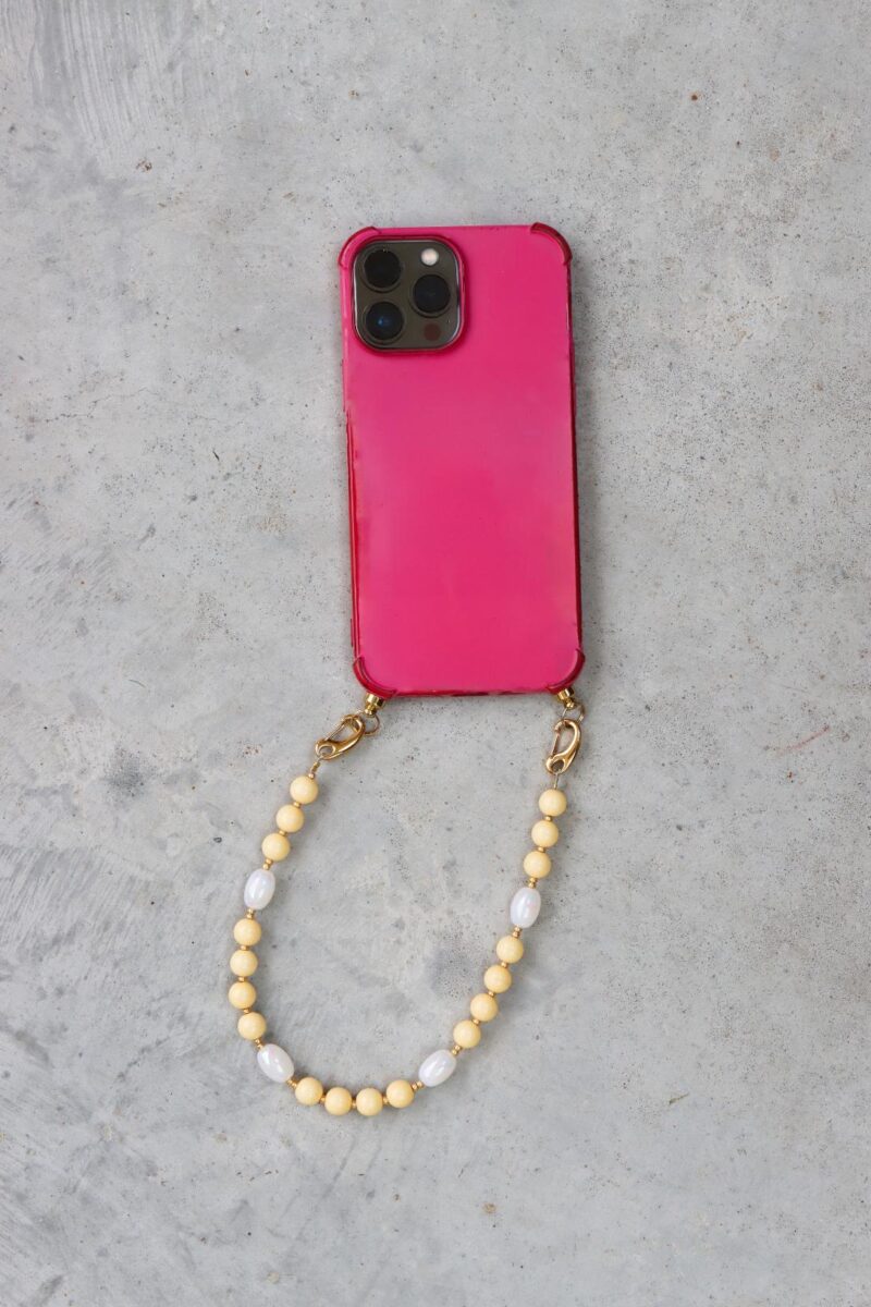 Butter yellow phone cord
