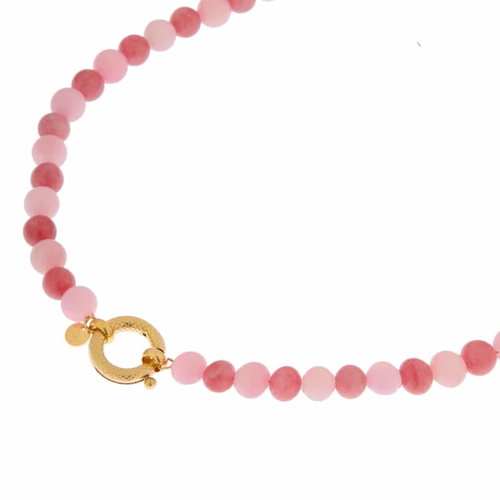 Candy snake necklace gold
