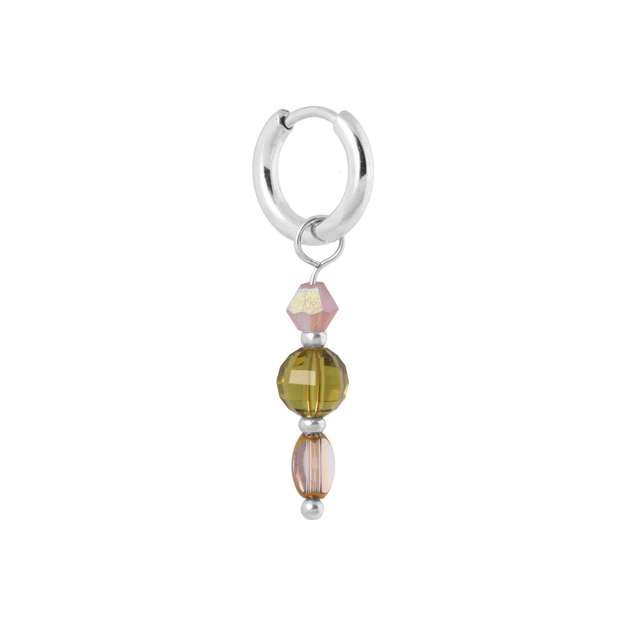 Canyon kiss hoop silver