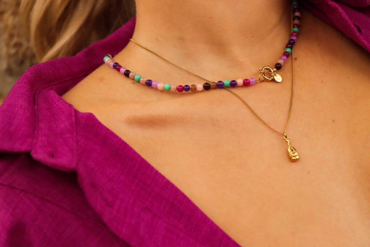 Champopo necklace gold