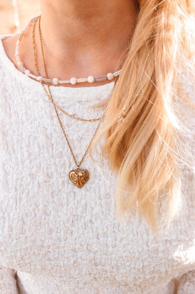 Ciao bella necklace gold