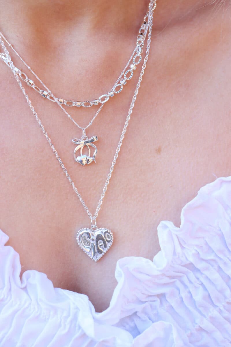 Ciao bella necklace silver