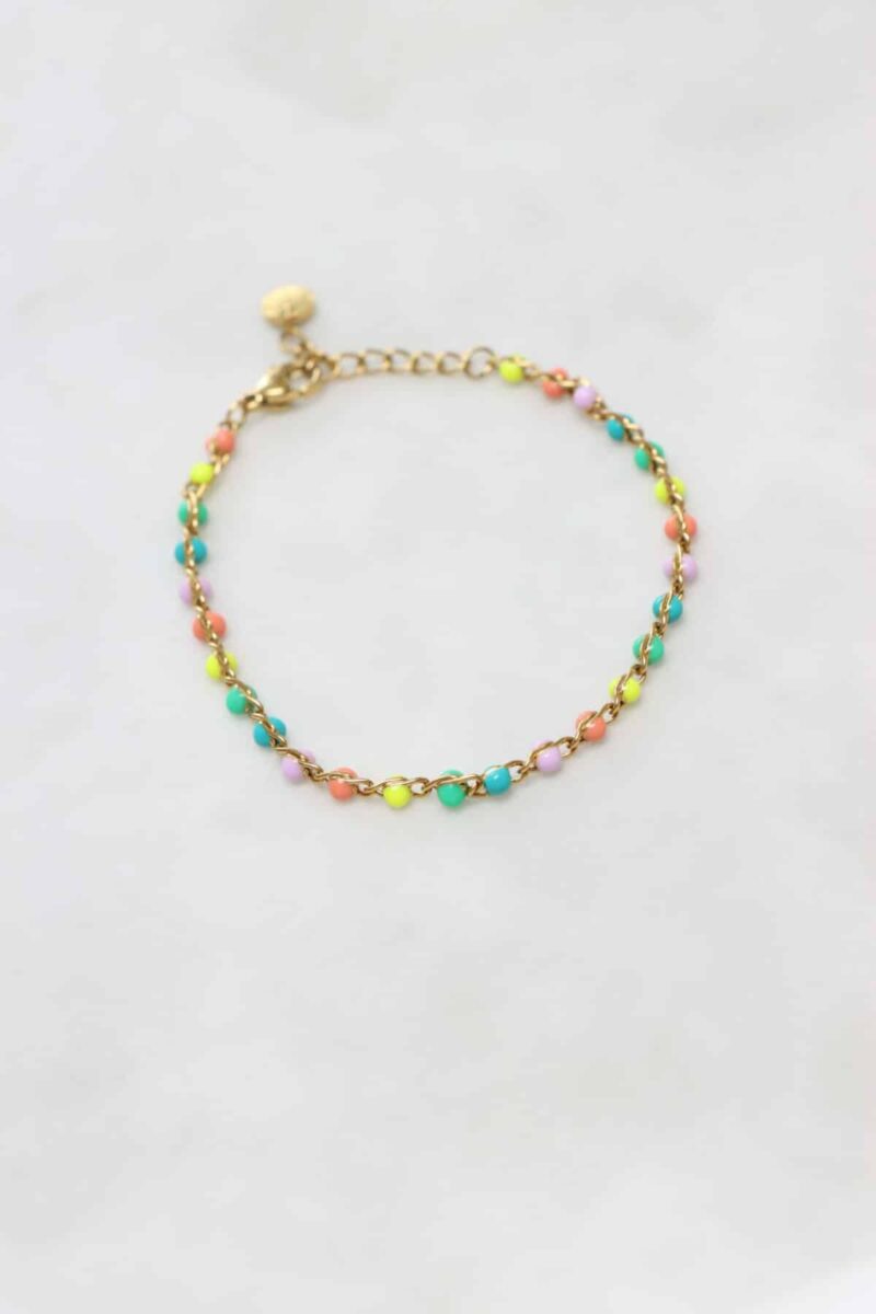 Club tropicana anklet gold