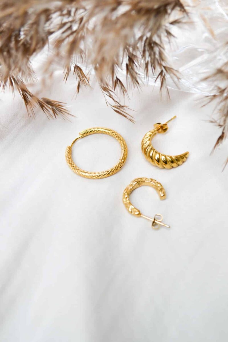 Croissant hoop gold