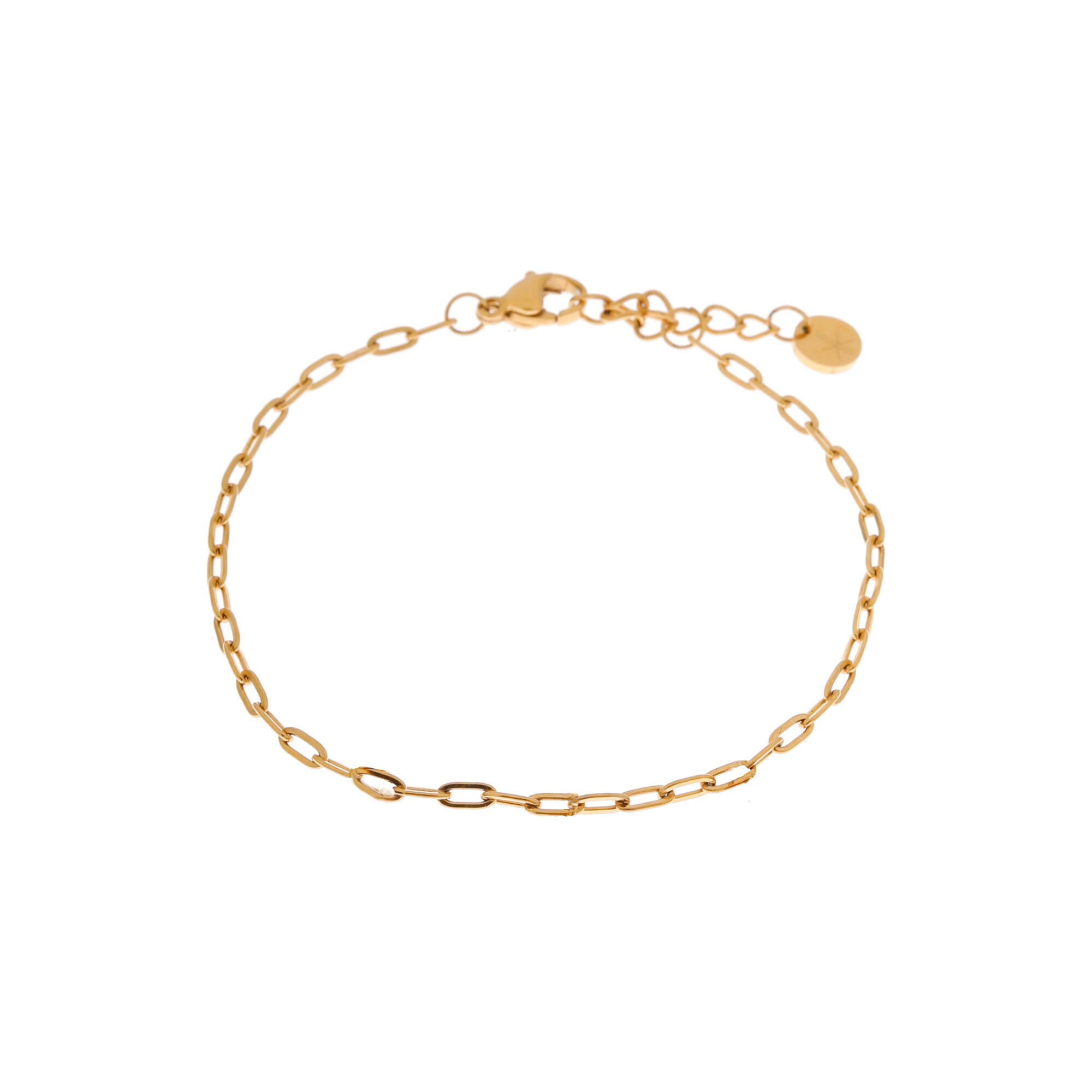Cube bracelet gold