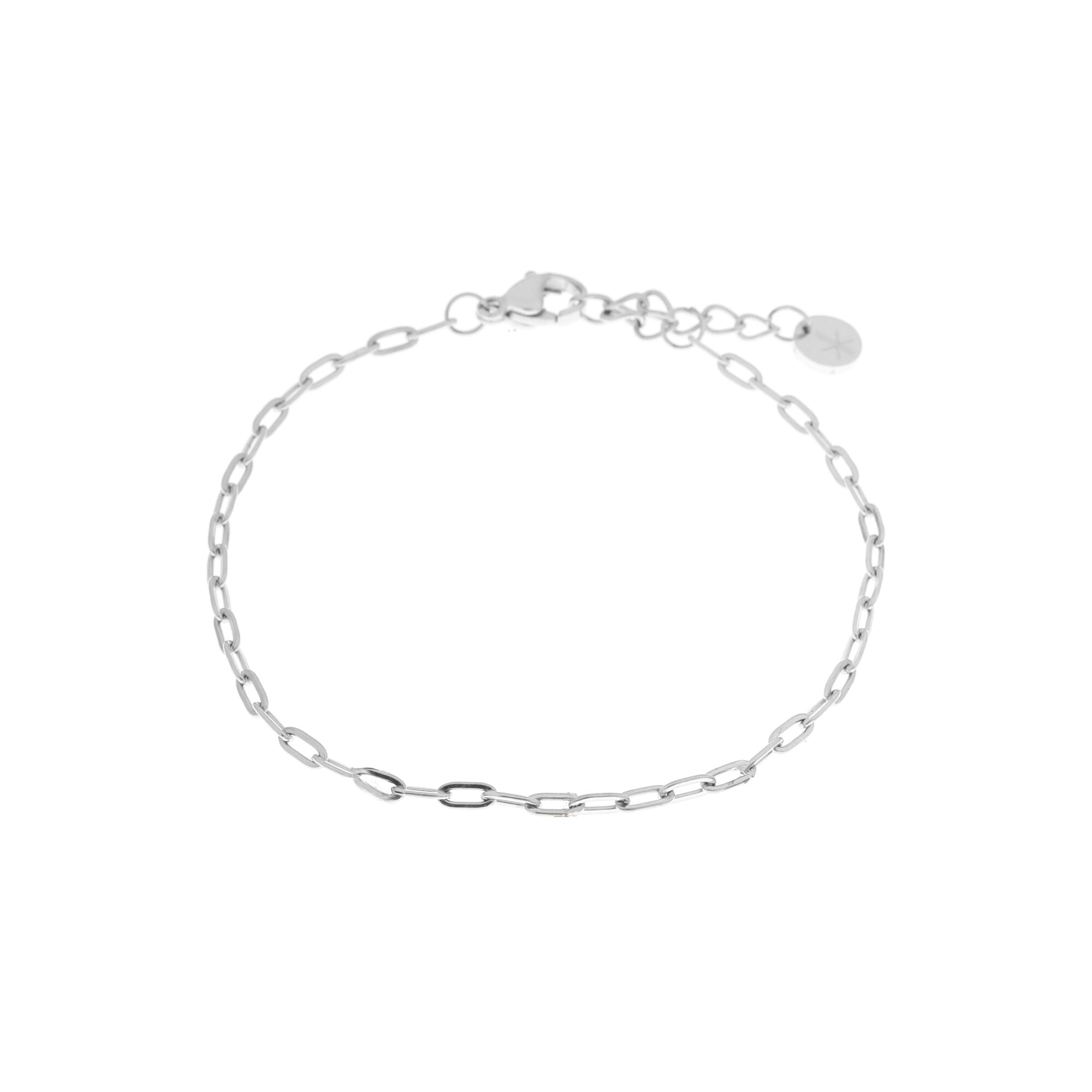 Cube bracelet silver