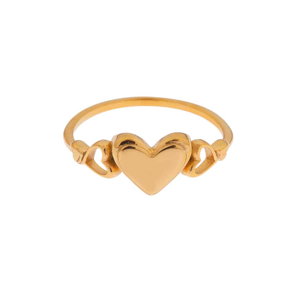 Cupids row ring gold - 8