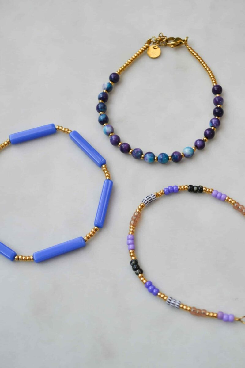 Dark night bracelet gold
