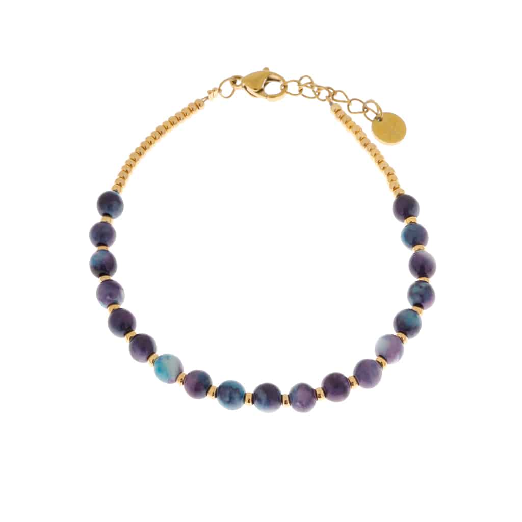 Dark night bracelet gold