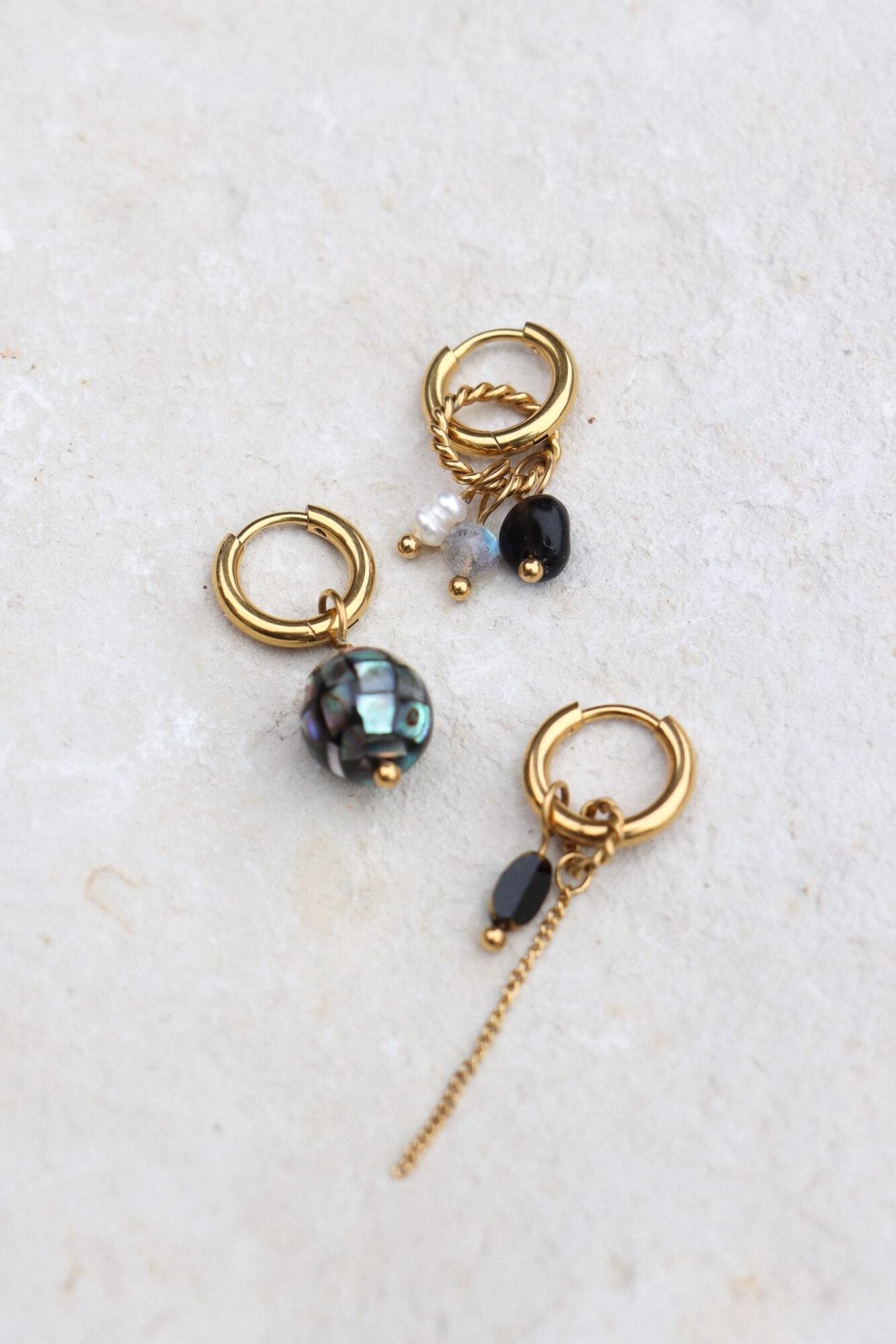 Disco hoop gold