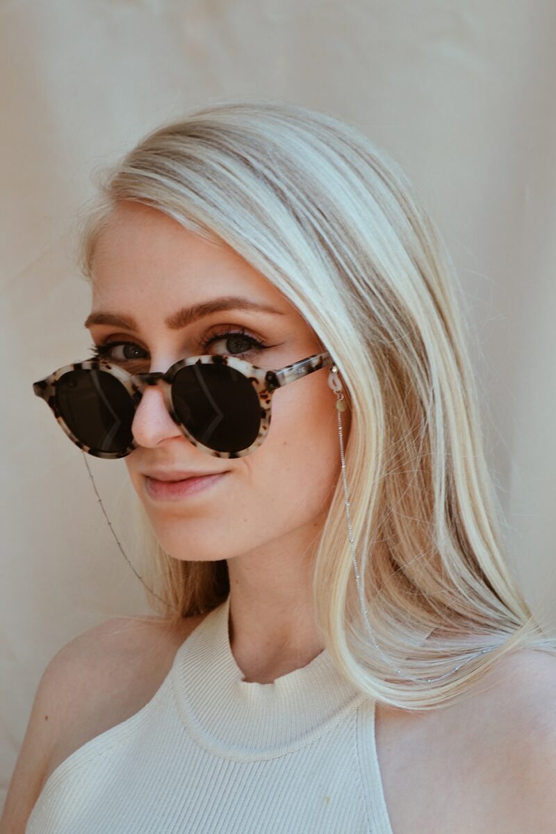 Dot Chain Sunny Silver