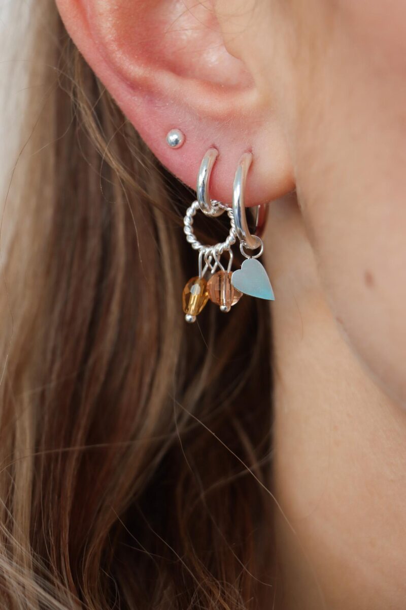 Dot Medium Earring Silver
