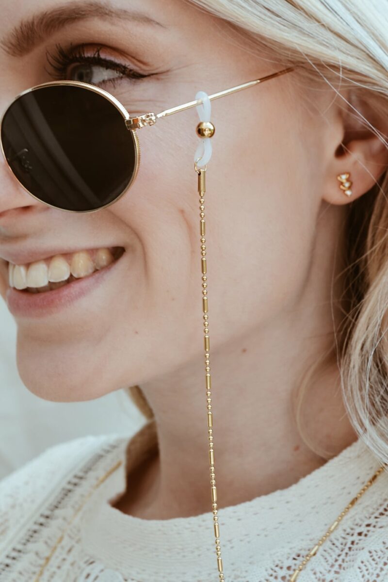 Dot Stripe Sunny Gold