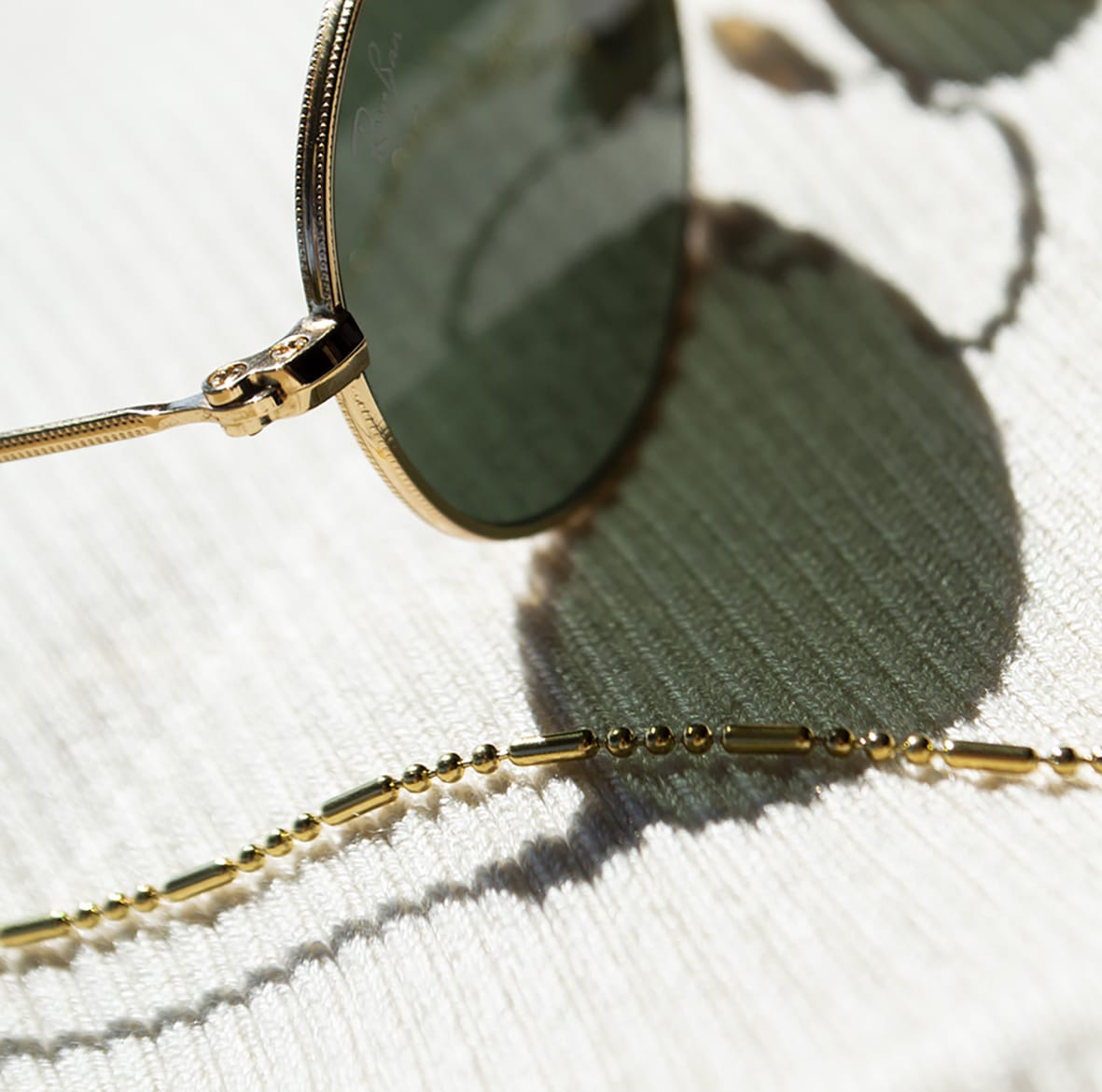 Dot Stripe Sunny Gold