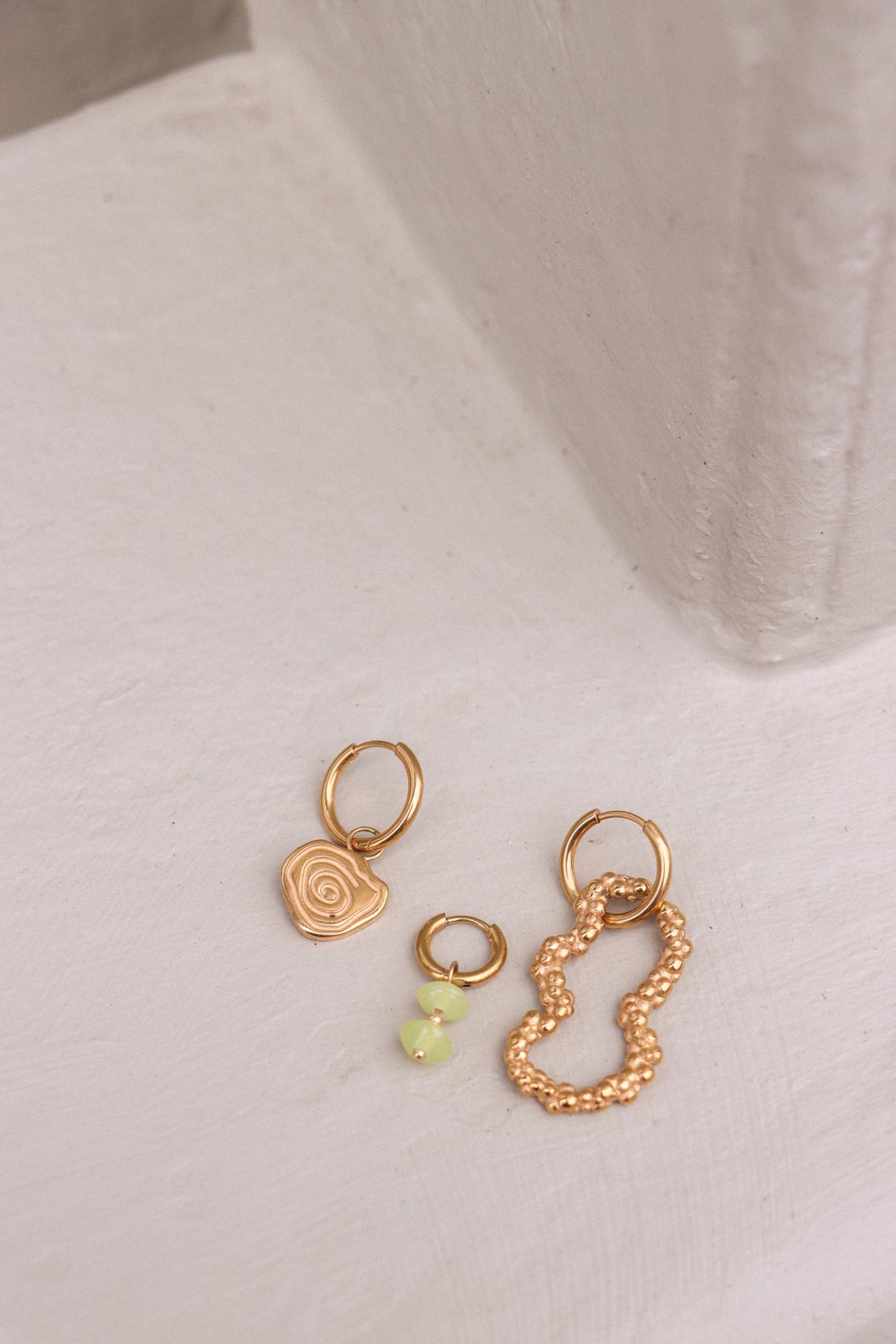 Double apple hoop gold