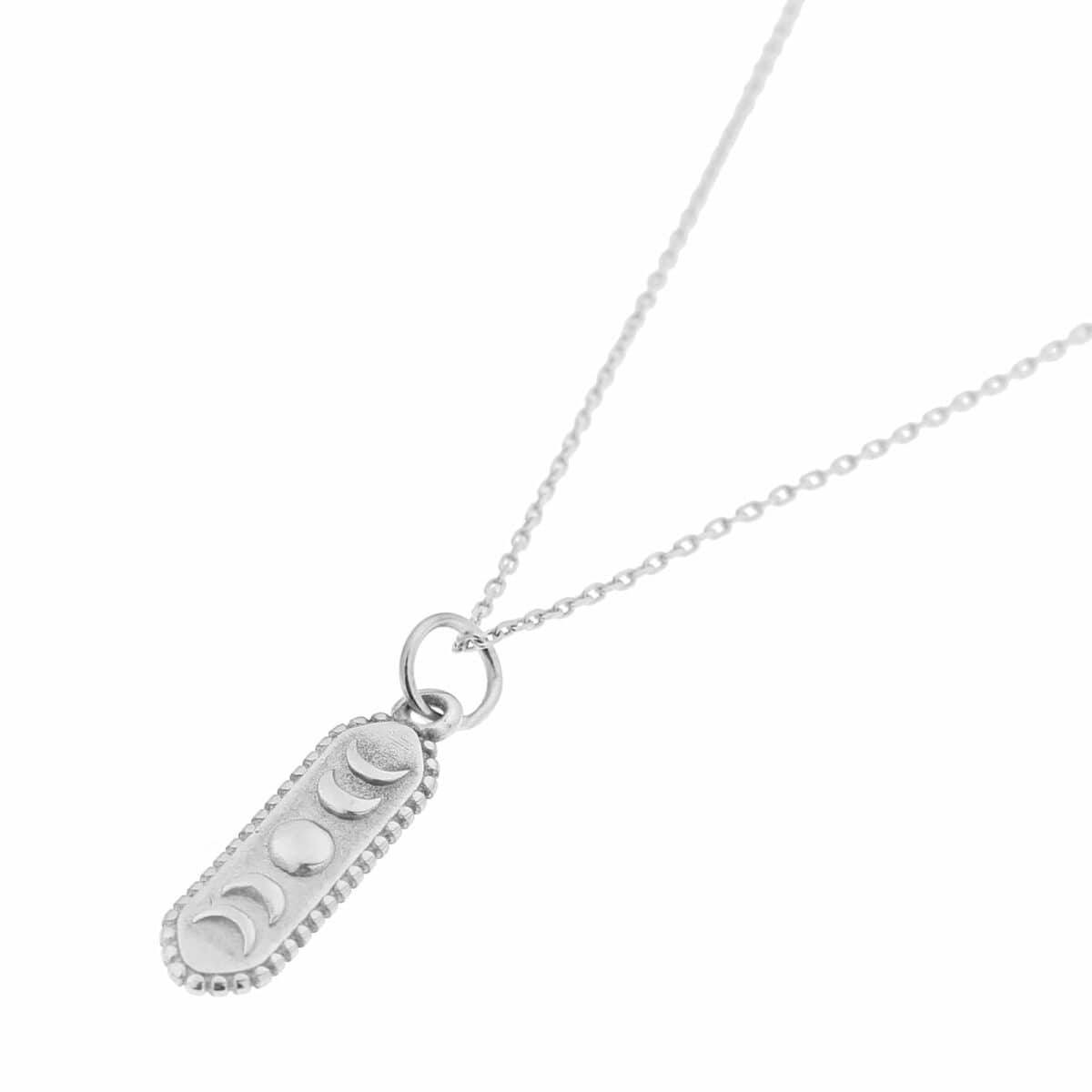 Eclipse necklace silver