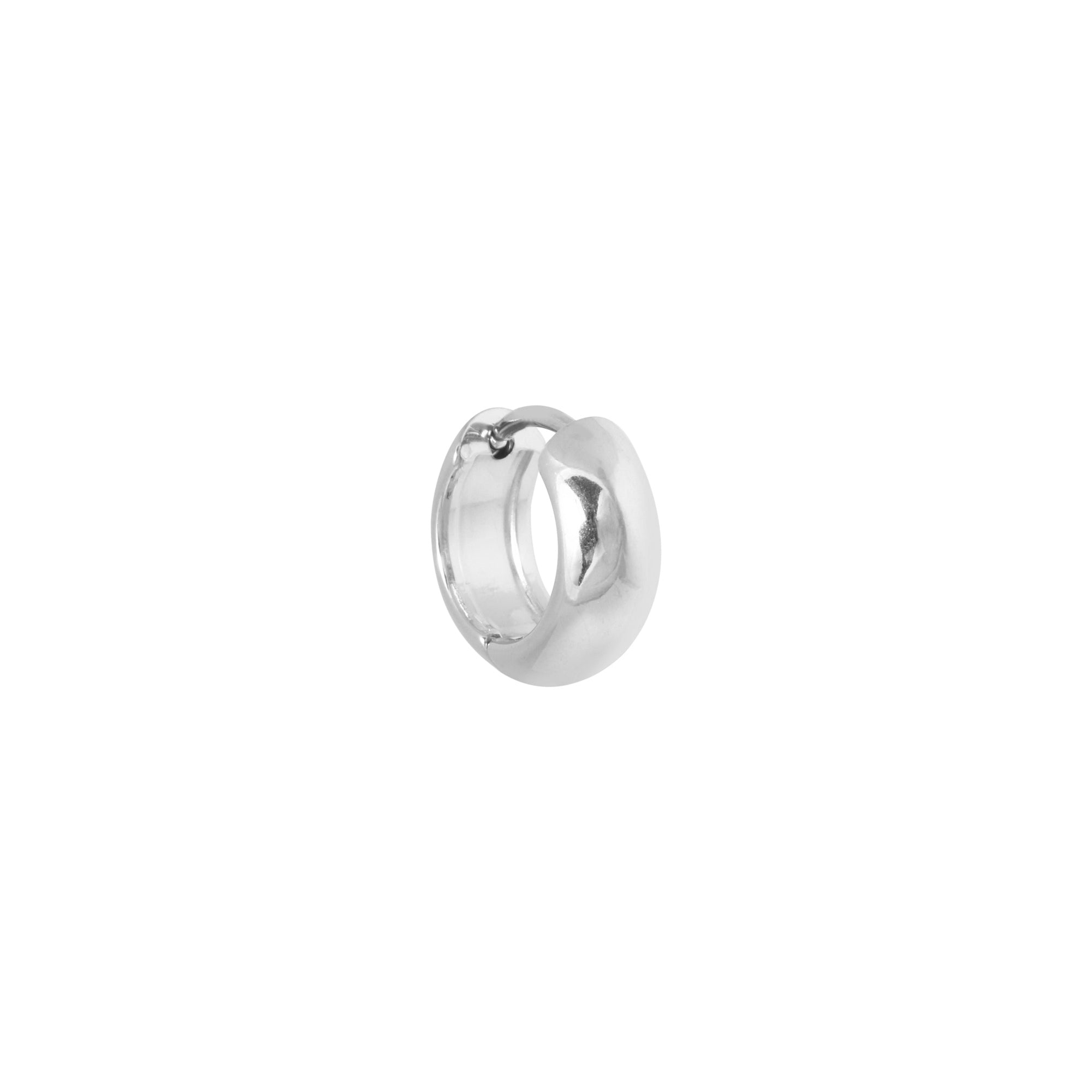 Ella small hoop silver
