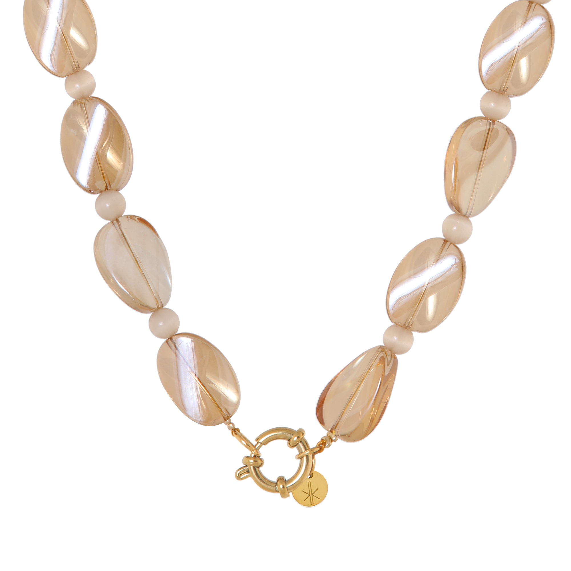Eternal glow necklace gold