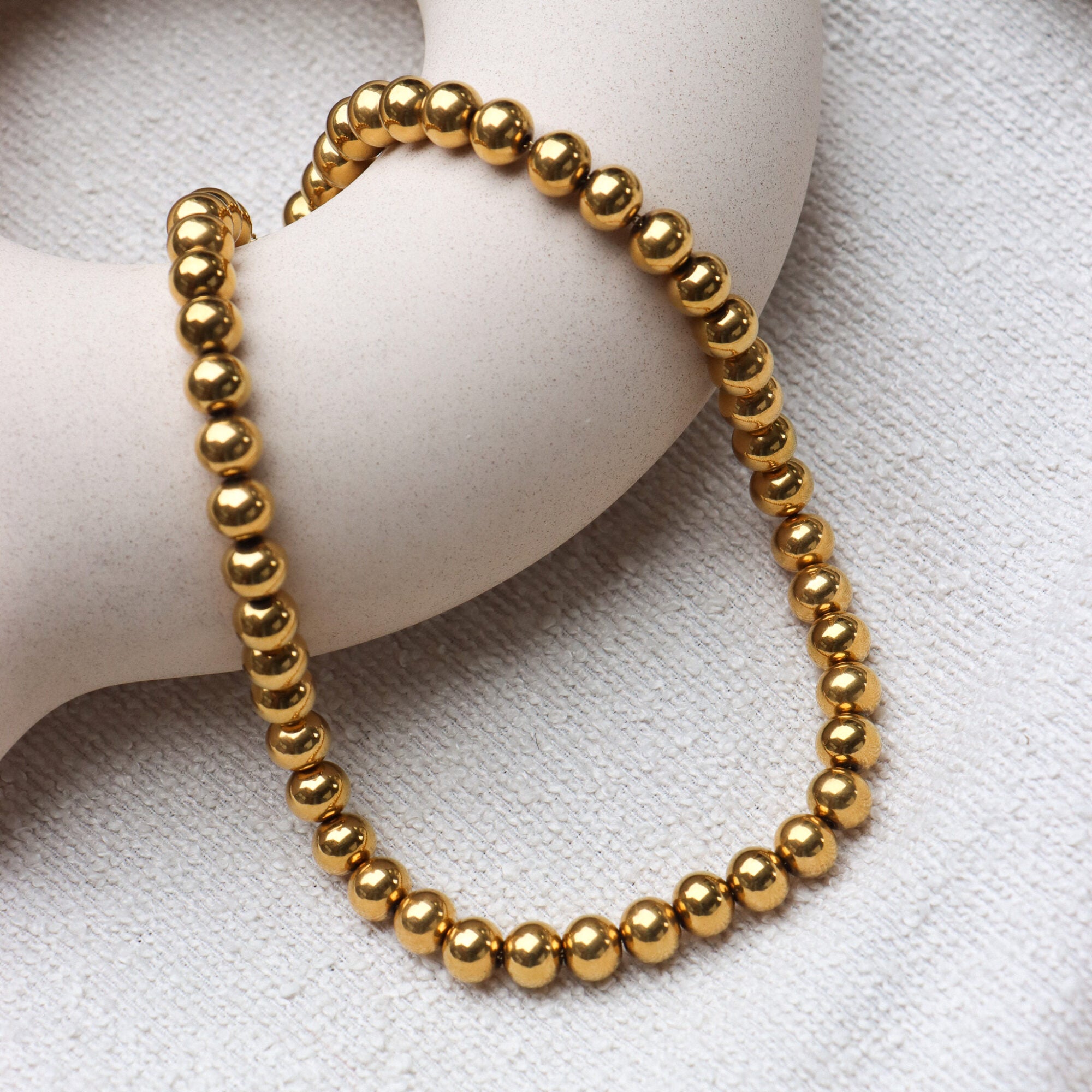 Forever more necklace gold
