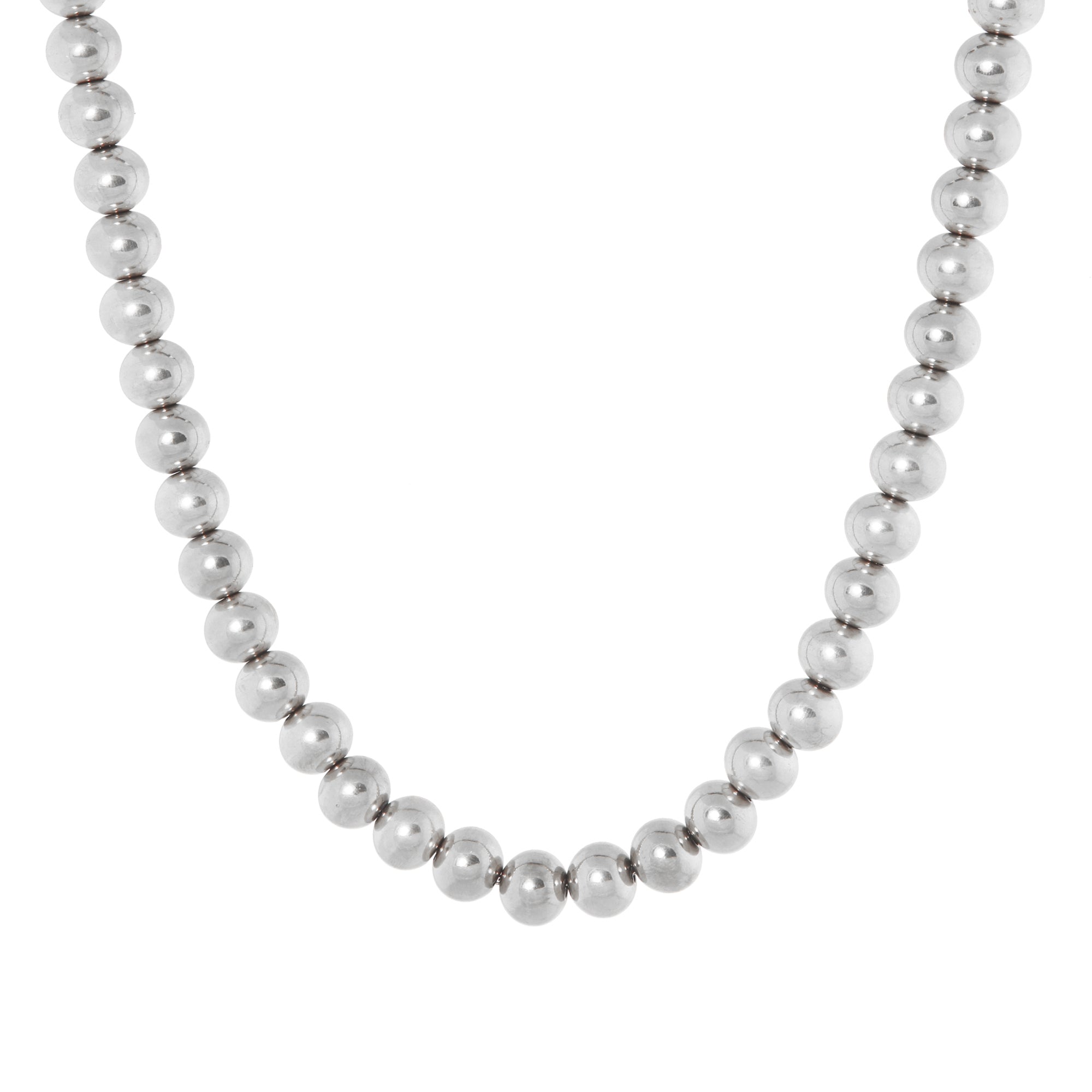 Forever more necklace silver
