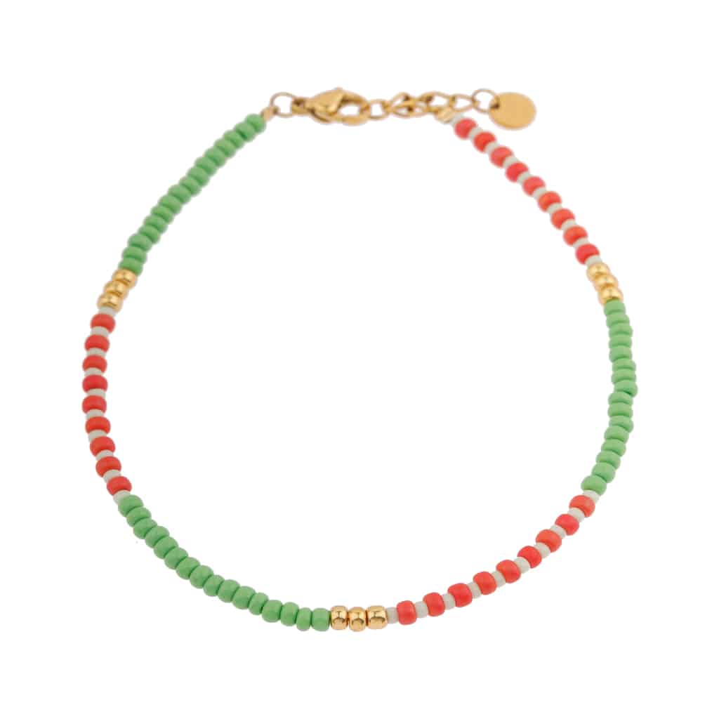 Frou frou anklet gold