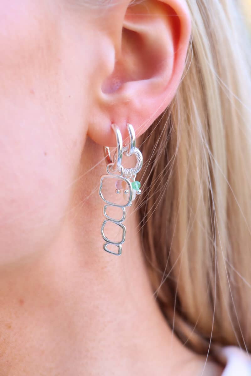 Georgia hoop silver