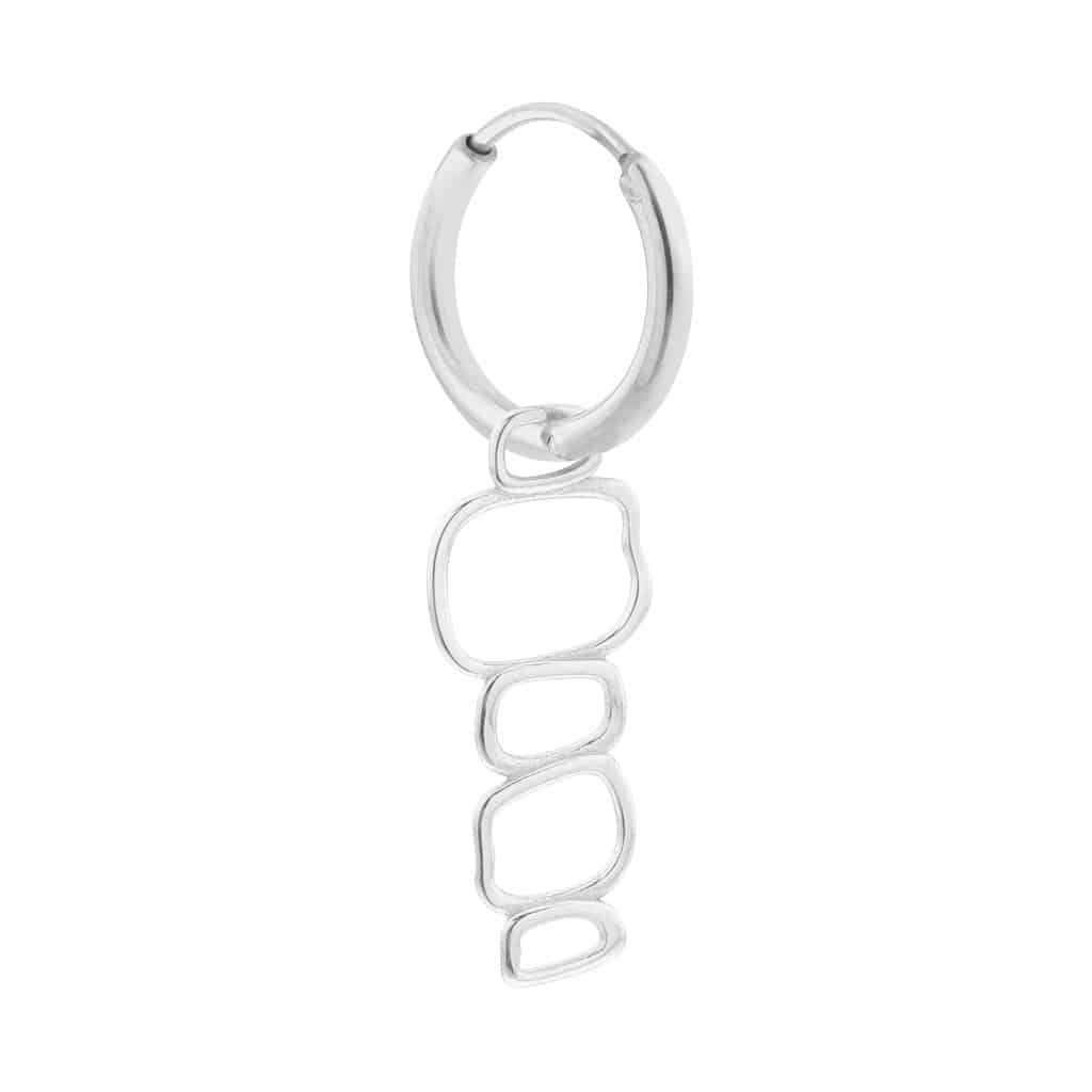Georgia hoop silver
