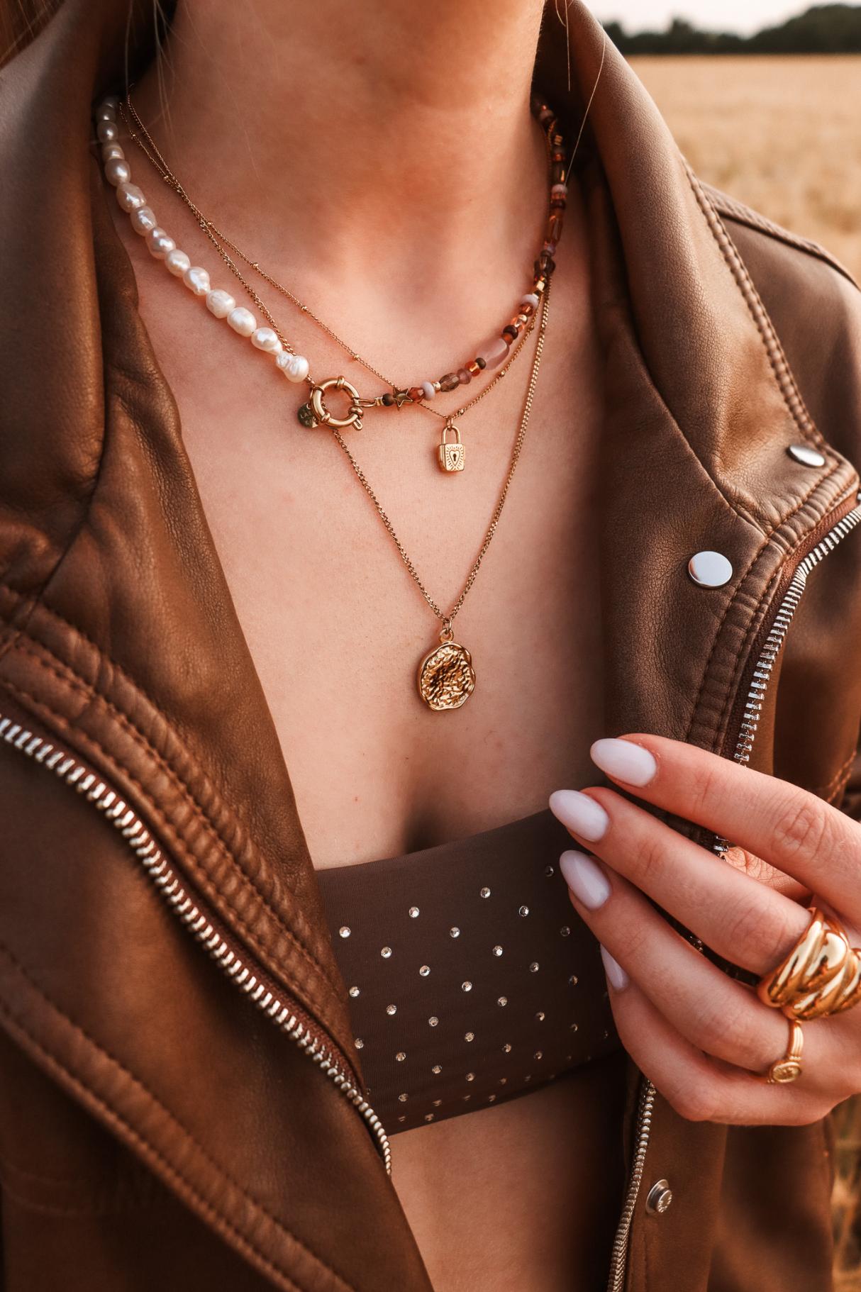 Gold rush necklace