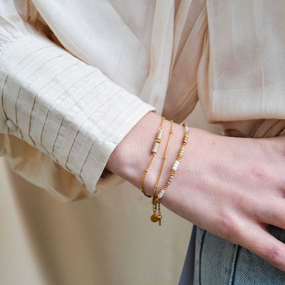 Golden hour bracelet gold