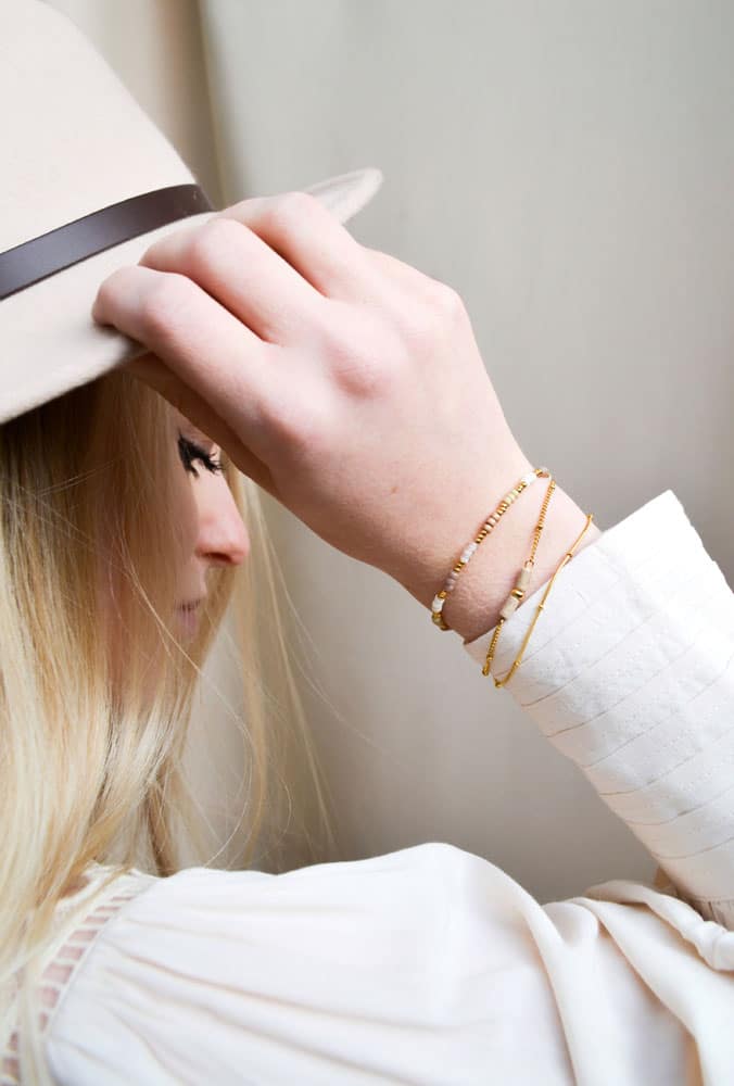 Golden hour bracelet gold