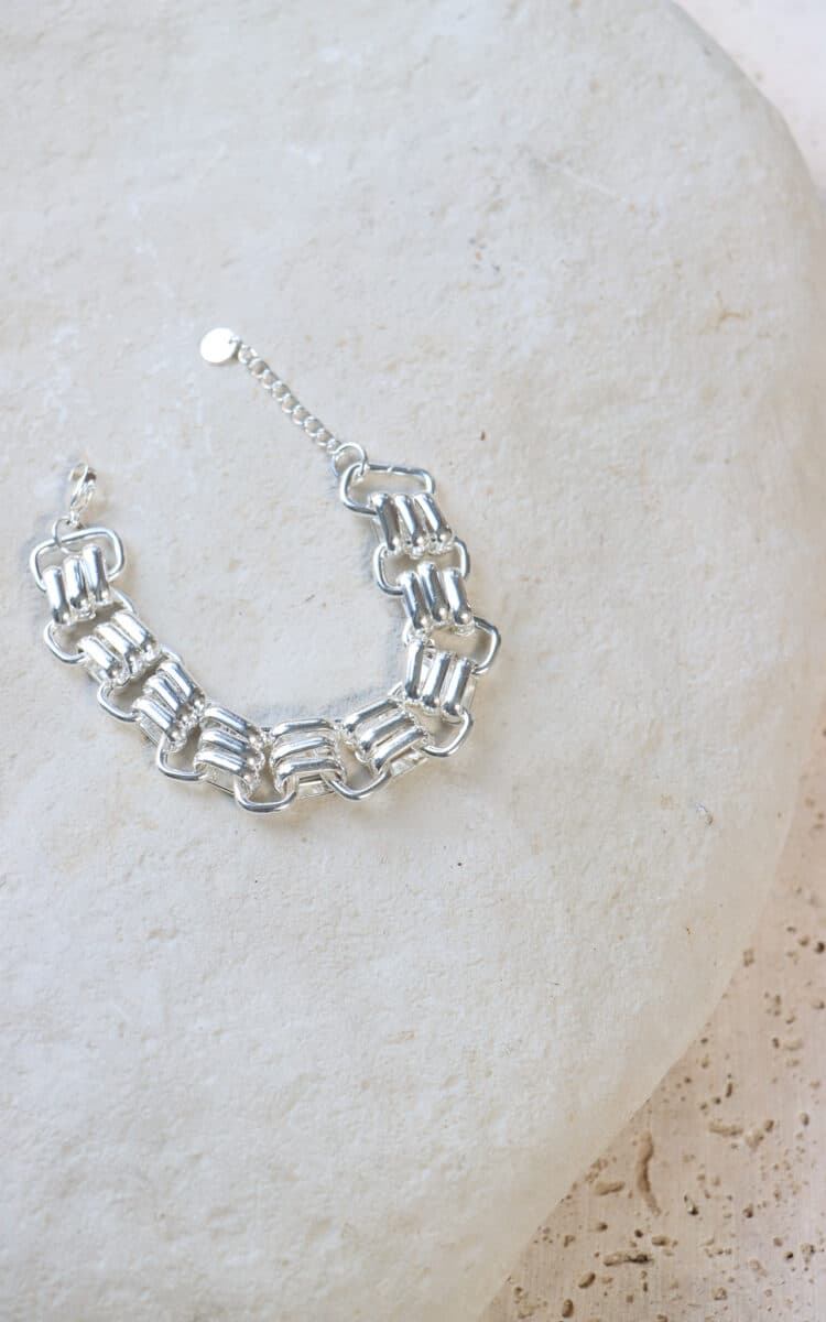 Granny bracelet silver