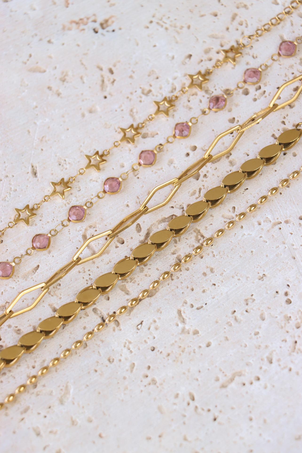 Honey poney bracelet gold
