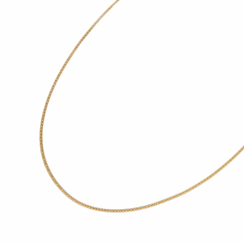 Infinity necklace gold