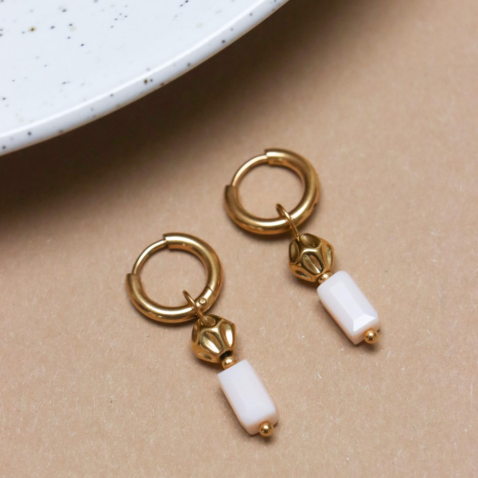 Irene hoop gold