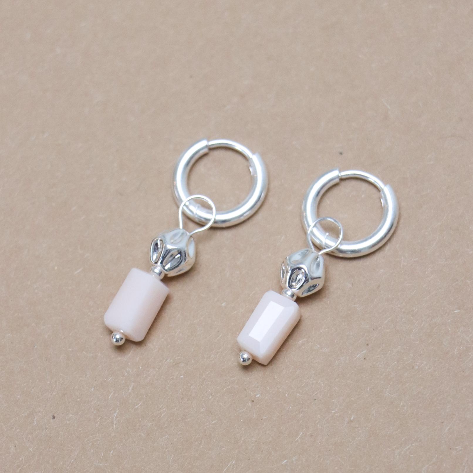 Irene hoop silver