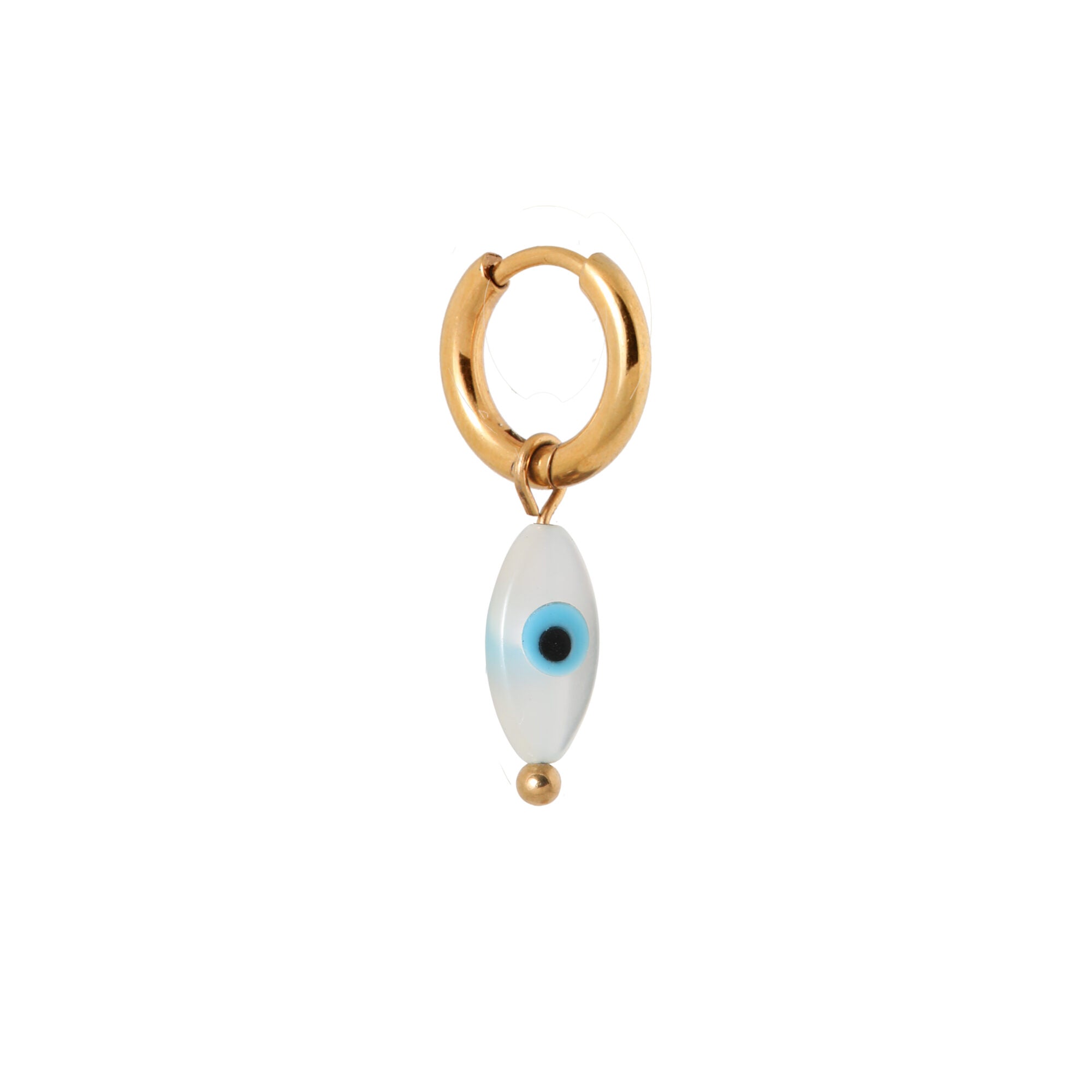 Iris hoop gold